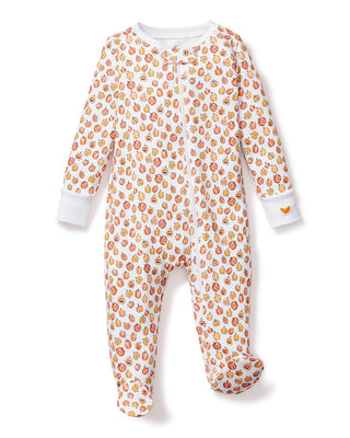 Petite Plume Baby's Pima Romper - Pumpkin Patch