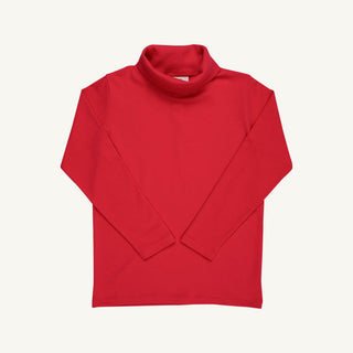 The Beaufort Bonnet Company Tatum's Turtleneck & Onesie (Unisex) - Richmond Red