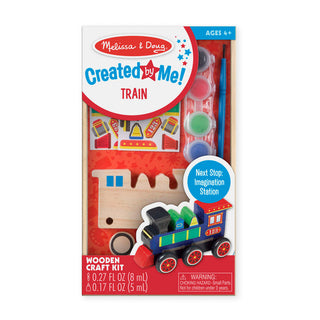 Melissa and Doug - Created by Me! Train Wooden Craft Kit