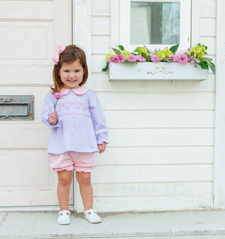 Trotter Street Kids Bloomer Set - Bows