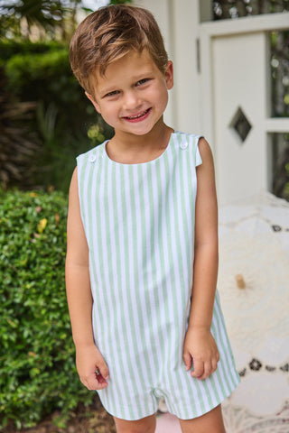 Little English Vintage John John - Meriwether Stripe