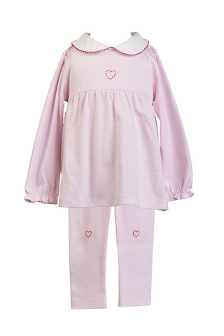 The Proper Peony Tunic Set - Heart