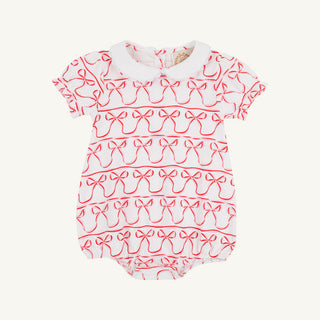 The Beaufort Bonnet Company Bedford Bubble - Birdie's Bows with Worth Avenue White