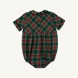 The Beaufort Bonnet Company Bradford Bubble - Pinehill Plaid with Chelsea Chocolate