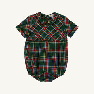 The Beaufort Bonnet Company Bradford Bubble - Pinehill Plaid with Chelsea Chocolate