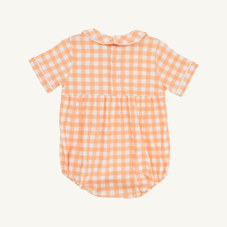 The Beaufort Bonnet Company Bradford Bubble -Seashore Sherbet Gingham & Worth Avenue White