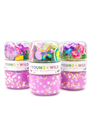 Young Wild and Friedman Butterfly Grab & Go Dough Jar