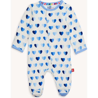 Magnetic Me - Magnetic Me BLUE XOXO Modal Footie