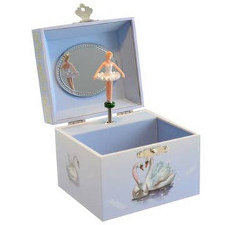 Jewelry Box with Music, Swan Design