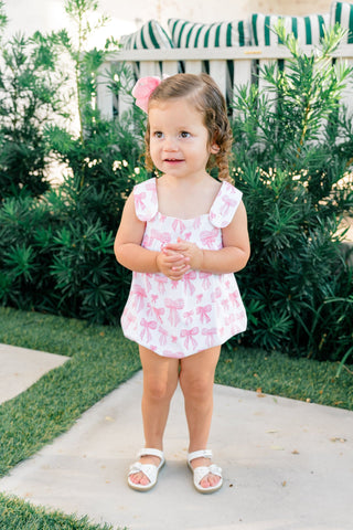 The Proper Peony Grosgrain Girl Bubble