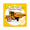 Poke-a-Dot: Construction Vehicles Board Book