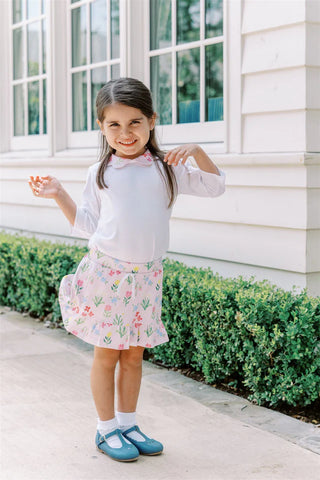 The Proper Peony English Garden Ruffle Skort