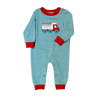 Holiday Dump Truck Romper