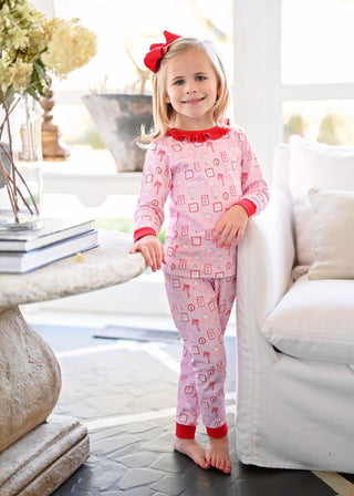 Girls Two Piece Jammies, Letters to Santa