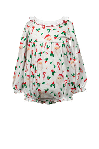 The Proper Peony - St. Nick Long Sleeve Girl Bubble