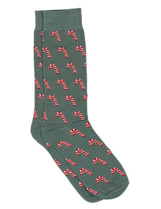 Properly Tied - Boys Lucky Duck Socks Candy Cane