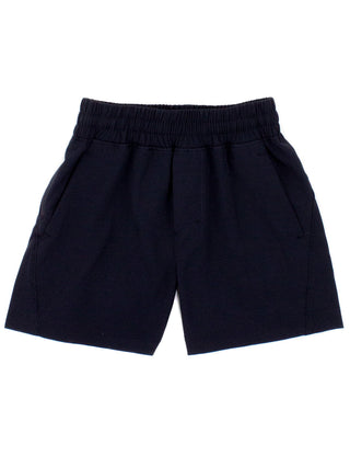 Properly Tied Boys Court Short Obsidian