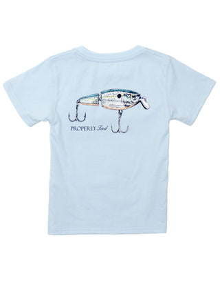 Properly Tied Boys Swimbait SS Periwinkle