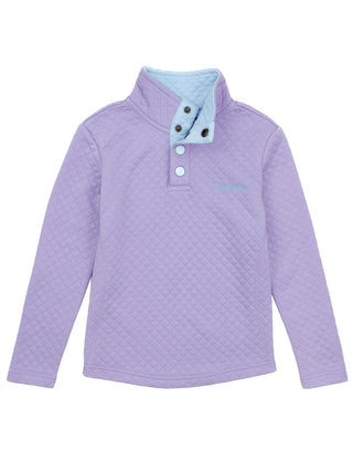 Properly Tied Girls Social Pullover - Purple