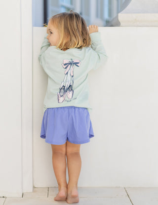 Properly Tied Girls Court Skort - Lavender