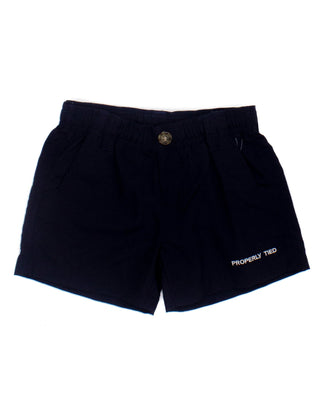 Properly Tied Boys Mallard Short Navy
