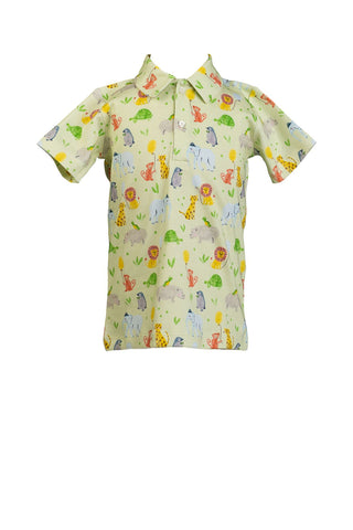 The Proper Peony Polo Shirt - Zookeeper