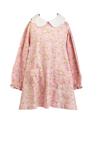 The Proper Peony Girls Dress - Pink Petal