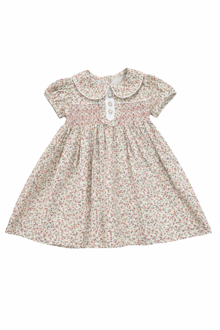 Sweet Dreams Samantha Smocked Dress - Floral