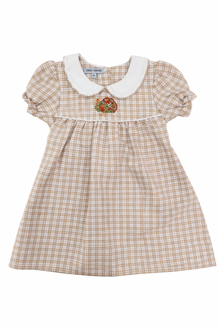 Sweet Dreams Girls Plaid Dress - Turkey