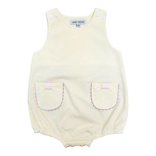 Sweet Dreams Yellow Bow Pocket Bubble
