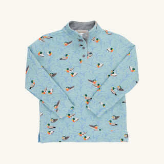The Beaufort Bonnet Company Pendleton's Popped Collar - Fine Weather For Ducks with Grantley Gray
