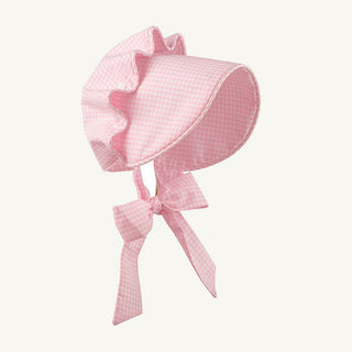 The Beaufort Bonnet Company Bonnet- Pink Greenbrier Gingham