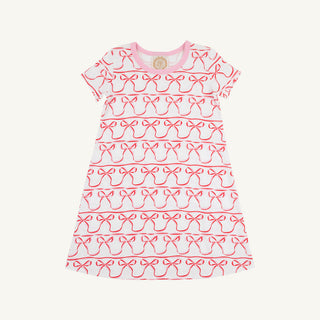The Beaufort Bonnet Company Polly Play Dress - Birdie's Bows with Pier Party Pink