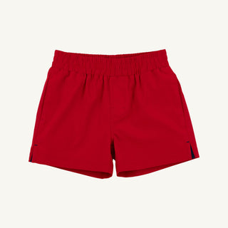 The Beaufort Bonnet Company Prepletic™ Sheffield Shorts- Richmond Red