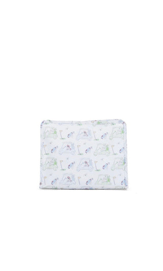 TRVL Roadie Large Zip Pouch - Putt Putt Blue