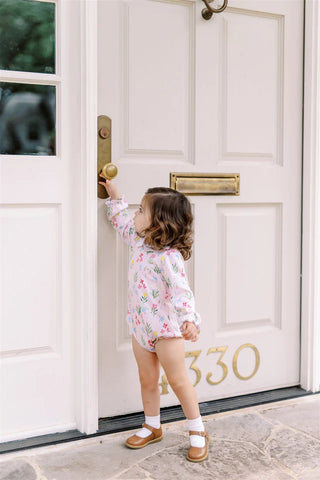 The Proper Peony English Garden Long Sleeve Girl Bubble