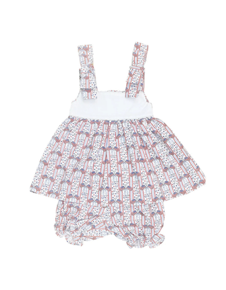 Sweet Dreams Patriotic Girl's Bloomer Set