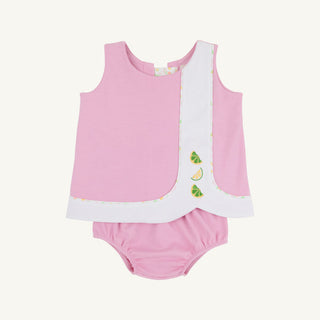 The Beaufort Bonnet Tilly Snap Set (Bloomers)- Pier Party Pink & Citrus Style