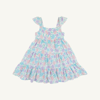 The Beaufort Bonnet Company Tristen Tiered Dress - Glastonbury Blooms
