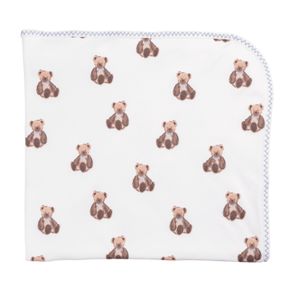 MudPie Boy Bear Arrival Blanket