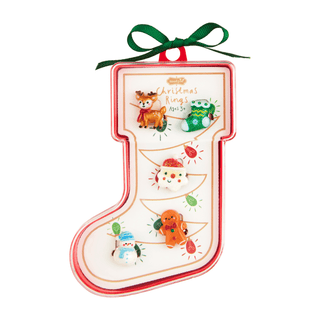 Mudpie Stocking Dress-Up Ring Set
