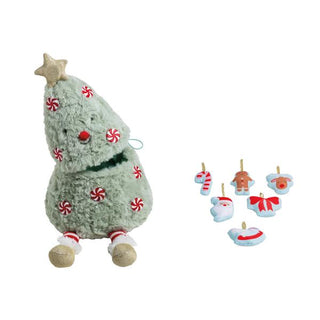 MudPie Christmas Tree Plush Set