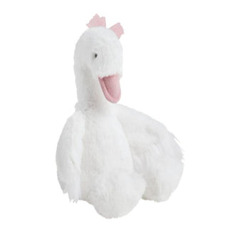 MudPie Mama & Baby Swan Plush Set