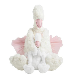 MudPie Mama & Baby Swan Plush Set