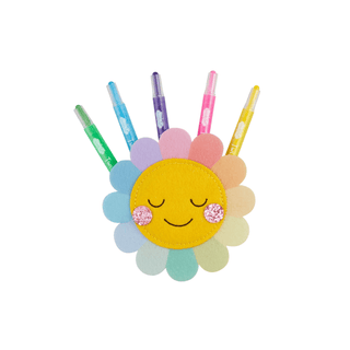 Mudpie - Daisy Twisty Crayon Holder
