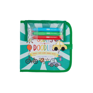 Mudpie - Green Erasable Doodle Book
